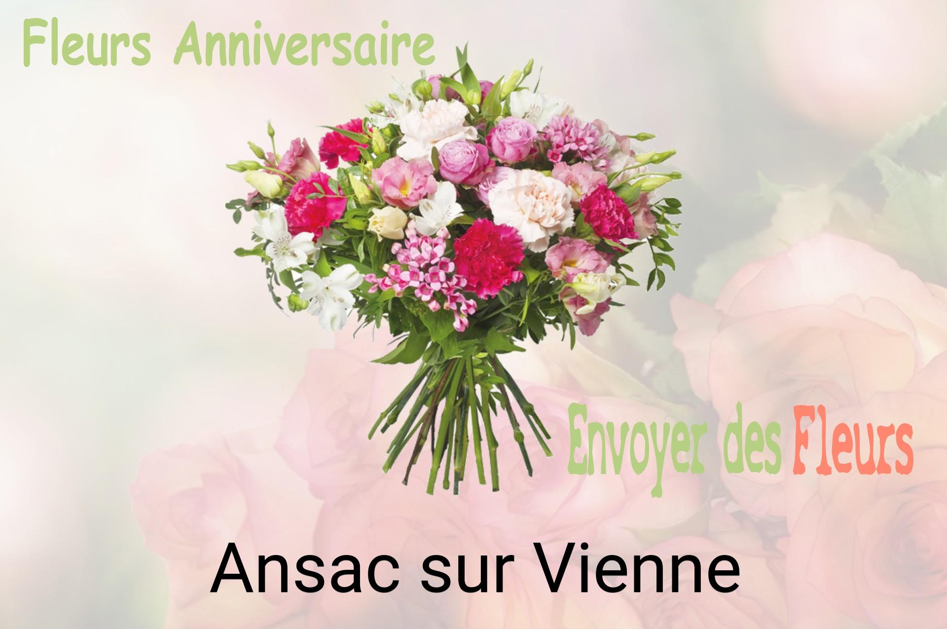 Bouquet de fleurs d’anniversaire livré à Ansac-sur-Vienne
