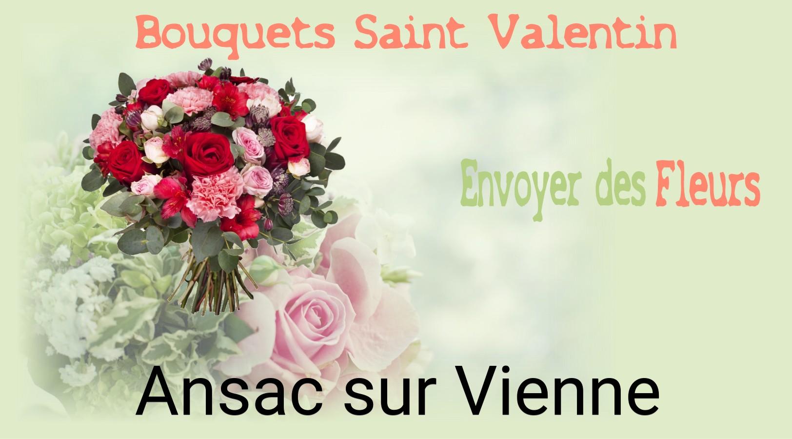 Roses de Saint-Valentin livrées à Ansac-sur-Vienne